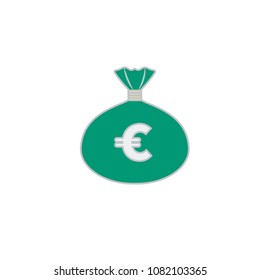 bag euro vector