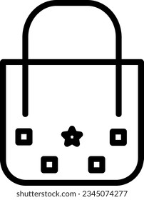 Bag Fashion Lady Outline Icon