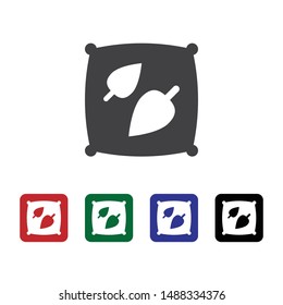 Bag, fertilizer icon - Vector. Nature vector illustration