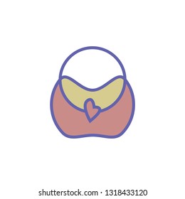 Bag Filled Outline Icon