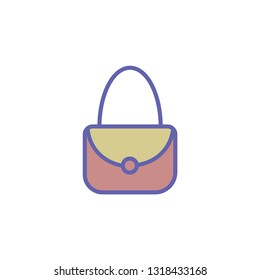 Bag Filled Outline Icon