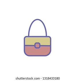 Bag Filled Outline Icon