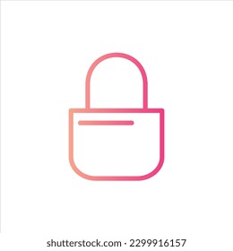 bolsa de diseño plano
