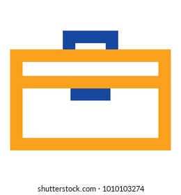 Bag Flat minimal icon vector