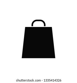 Bag for going shopping, icon. Element of simple icon for websites, web design, mobile app, infographics. Thick line icon for website design and development, app development