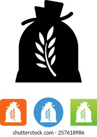 Bag Of Grain Icon