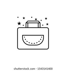 Bag handbag icon. Element of bags icon