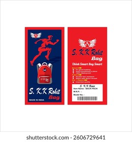 Bag Hang Tag Design Vector Template Download 