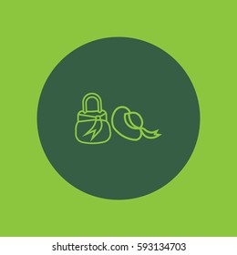 bag, hat, icon