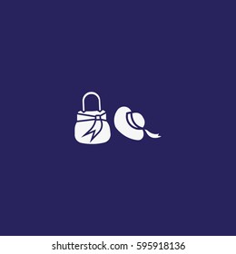 bag, hat, icon