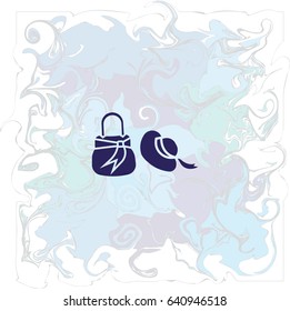 bag, hat, icon
