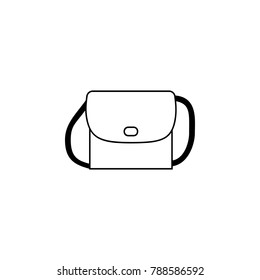 a bag icon. Bags element icon. Premium quality graphic design. Signs, outline symbols collection icon for websites, web design, mobile app, info graphics on white background