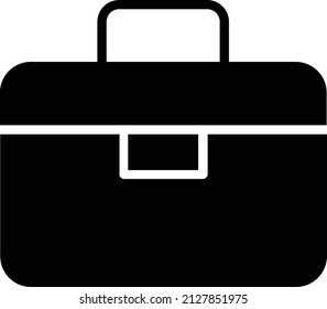 Bag Icon. Business Icon Vector Sign And Symbol Isolated On White Background