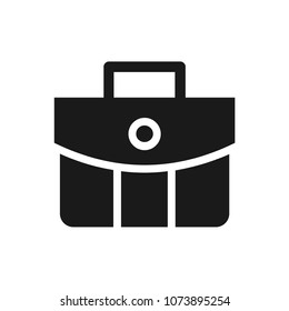 Bag icon concept. Available in vector. Glyph style.