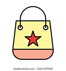 Bag Icon Design For Personal And Commercial Use.