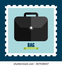 bag icon design, vector illustration eps10 graphic 