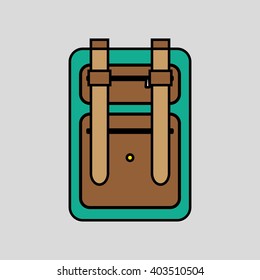 bag icon design , vector illustration, vector illustration