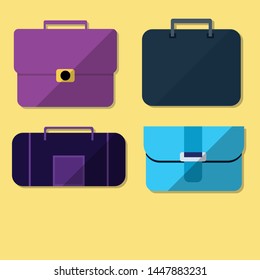 Bag icon document for business