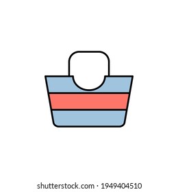 bag icon. Element of travel illustration. Signs and symbols can be used for web, logo, mobile app, UI, UX