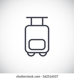  Bag icon flat.