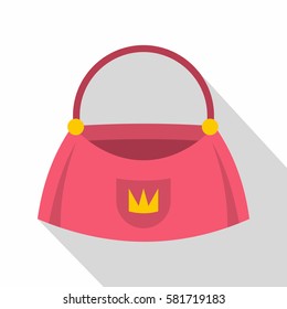 Bag icon. Flat illustration of bag vector icon for web