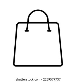 icono de bolso trendy popular
