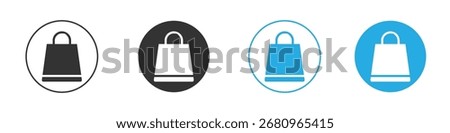 Bag icon. Graphic icon design template