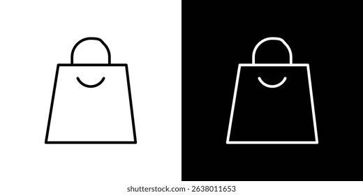 Bag icon Graphic vector set for ui design