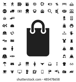 Bag icon illustration isolated vector sign symbol