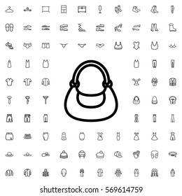 bag icon illustration isolated vector sign symbol