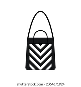 Bag icon isolated on white background. Accessories symbol modern, simple, vector, icon for website design, mobile app, ui. Vector Illustration