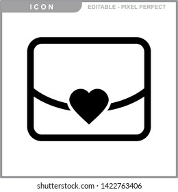 bag icon isolated sign symbol vector illustration - vector