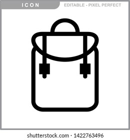 bag icon isolated sign symbol vector illustration - vector