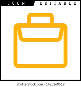 bag icon isolated sign symbol vector illustration - vector
