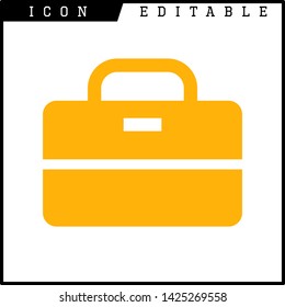 bag icon isolated sign symbol vector illustration - vector