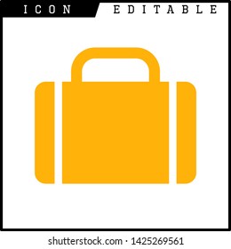 bag icon isolated sign symbol vector illustration - vector