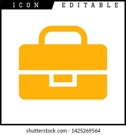bag icon isolated sign symbol vector illustration - vector