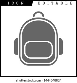 bag icon isolated sign symbol vector illustration - vector 