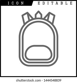 bag icon isolated sign symbol vector illustration - vector 