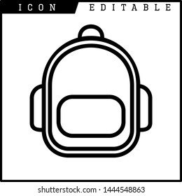 bag icon isolated sign symbol vector illustration - vector 