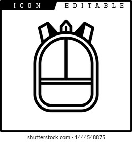 bag icon isolated sign symbol vector illustration - vector 