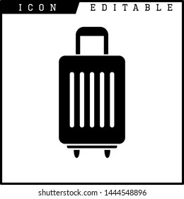 bag icon isolated sign symbol vector illustration - vector 