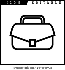 bag icon isolated sign symbol vector illustration - vector 