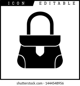 bag icon isolated sign symbol vector illustration - vector 