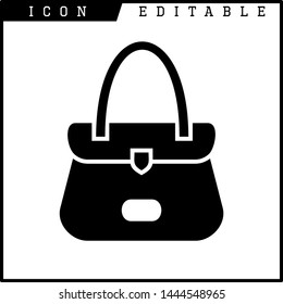 bag icon isolated sign symbol vector illustration - vector 
