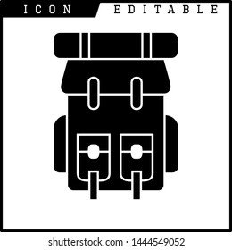 bag icon isolated sign symbol vector illustration - vector 