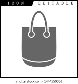 bag icon isolated sign symbol vector illustration - vector 