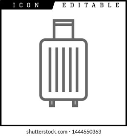 bag icon isolated sign symbol vector illustration - vector 