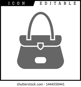 bag icon isolated sign symbol vector illustration - vector 