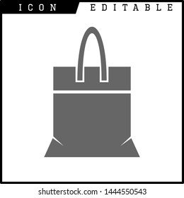 bag icon isolated sign symbol vector illustration - vector 